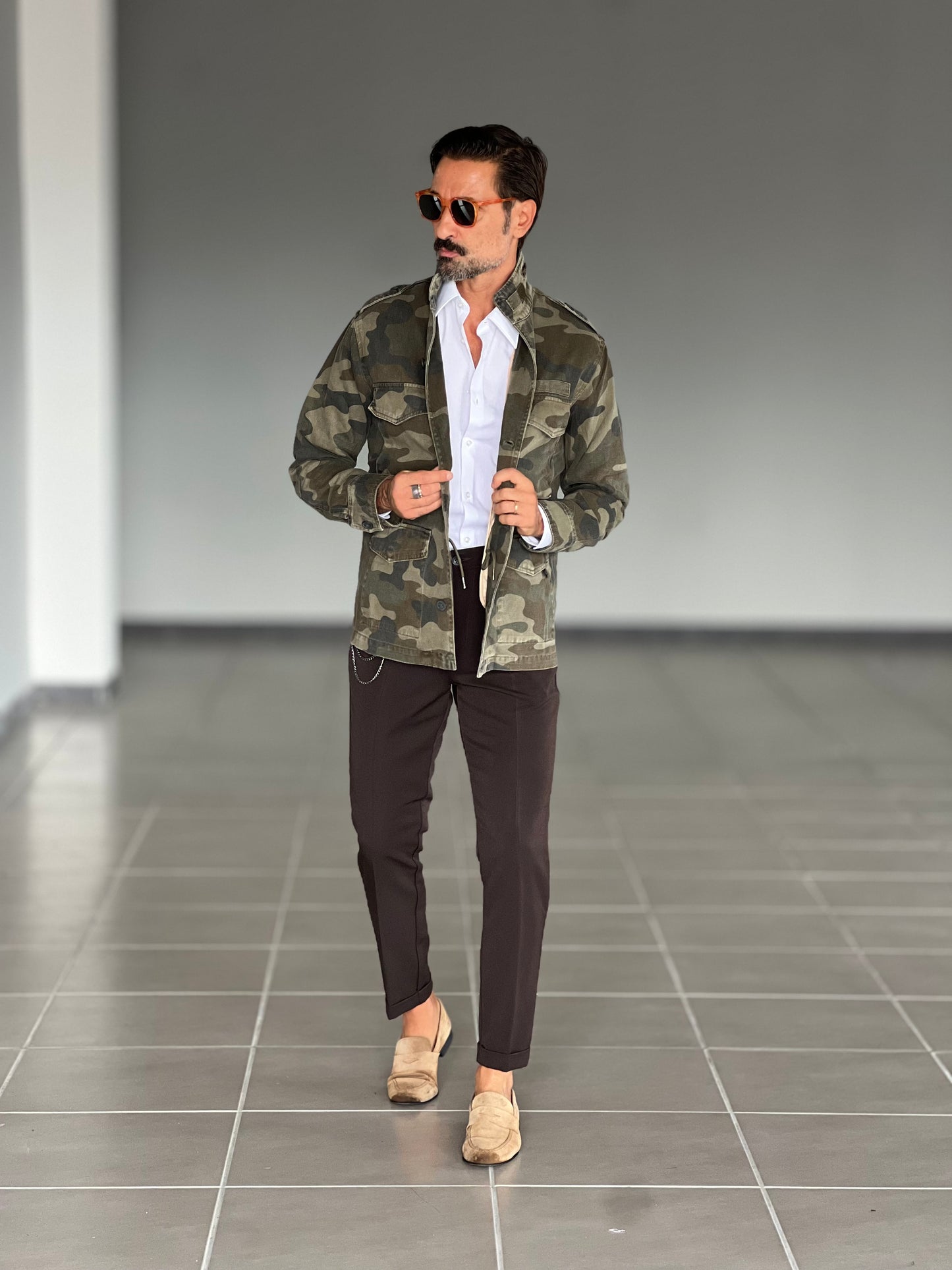 FILL JACKET MIMETICA TASCHE