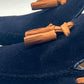 *MOCASSINO BLU  CAMOSCIO FONDO BARCA NAPPINA CUOIO