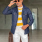 WHITE VISCOSE TROUSERS WITH REGULAR BOTTOM
