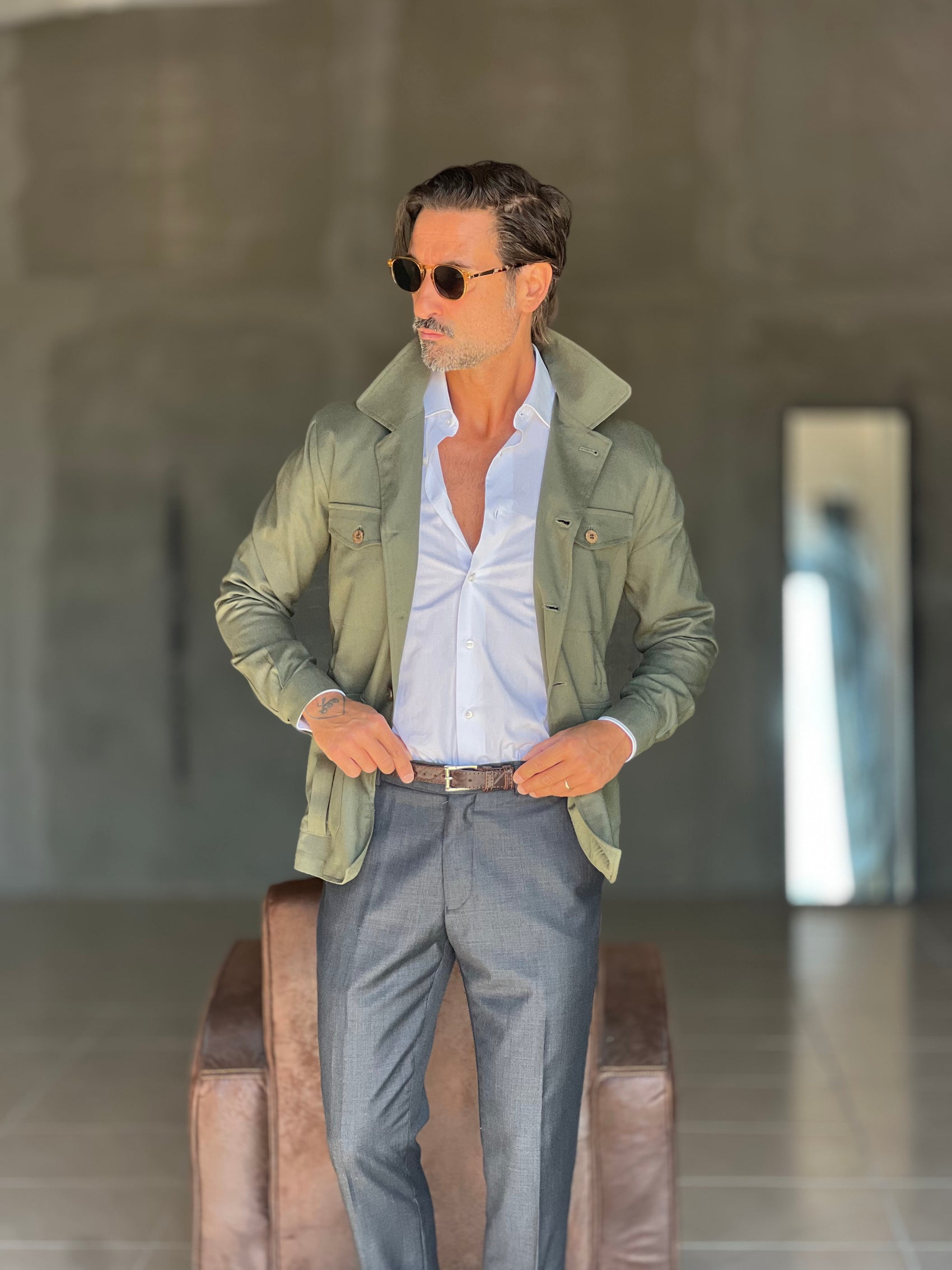 GIOSTRA VISCOSE SHIRT