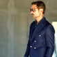 GIACCA DOPPIOPETTO EFEETOMDENIM BOTTENE METALLO PAUL MIRANDA