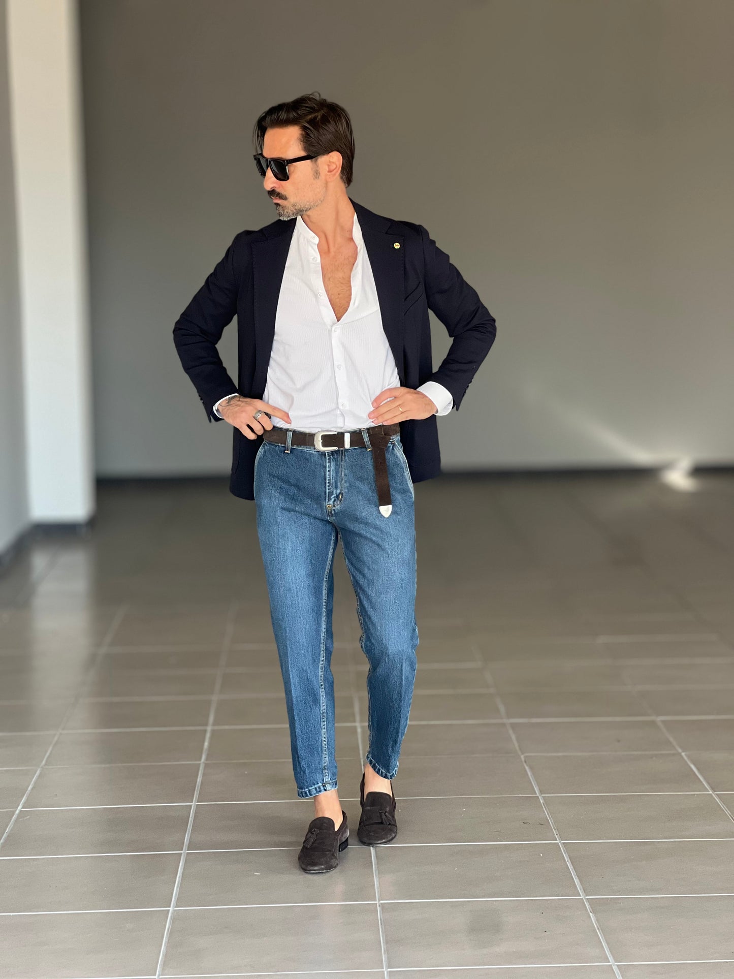 JEANS LAVAGGIO UNO  TASCA AMERICA