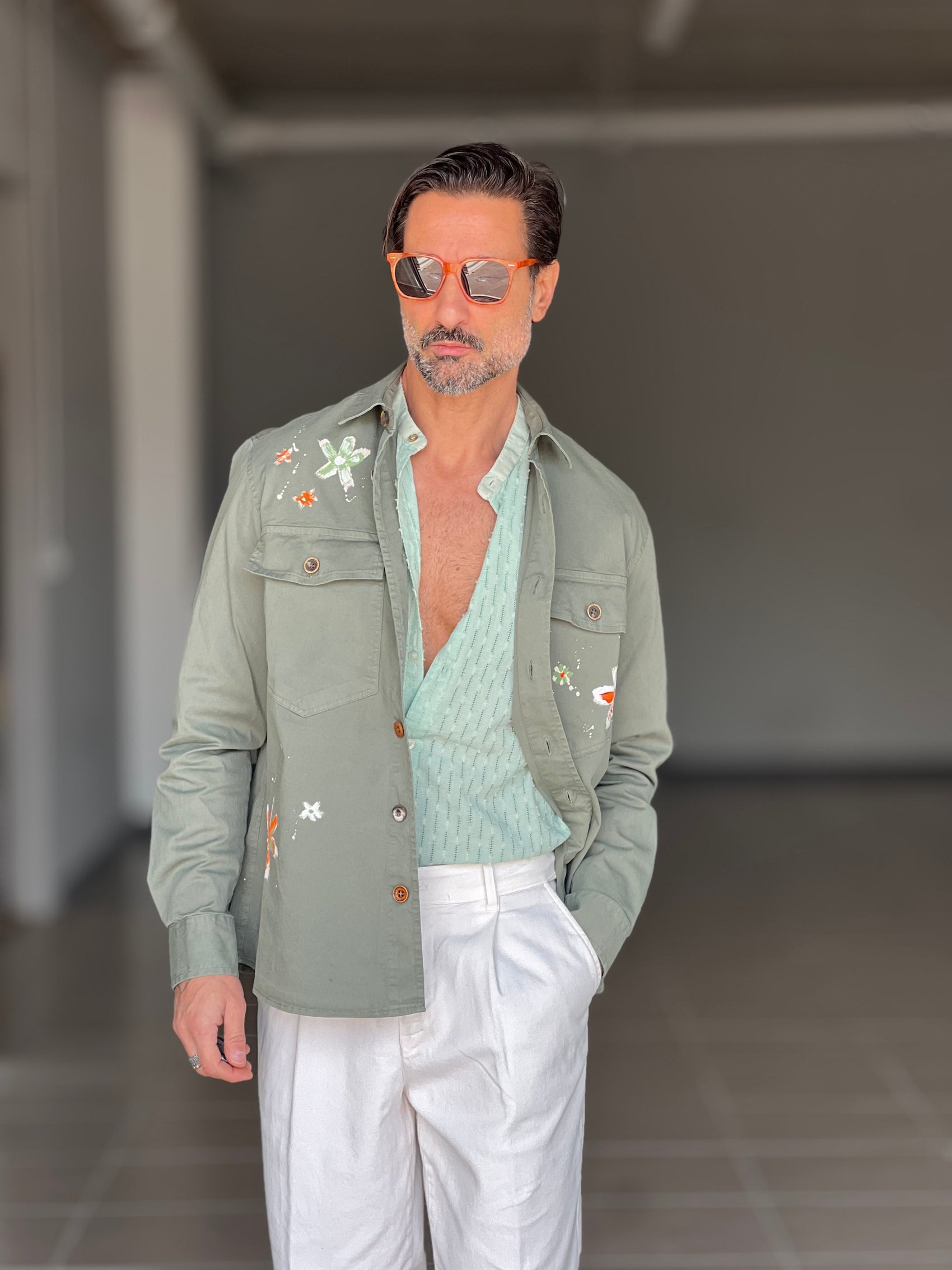 GIOSTRA VISCOSE SHIRT
