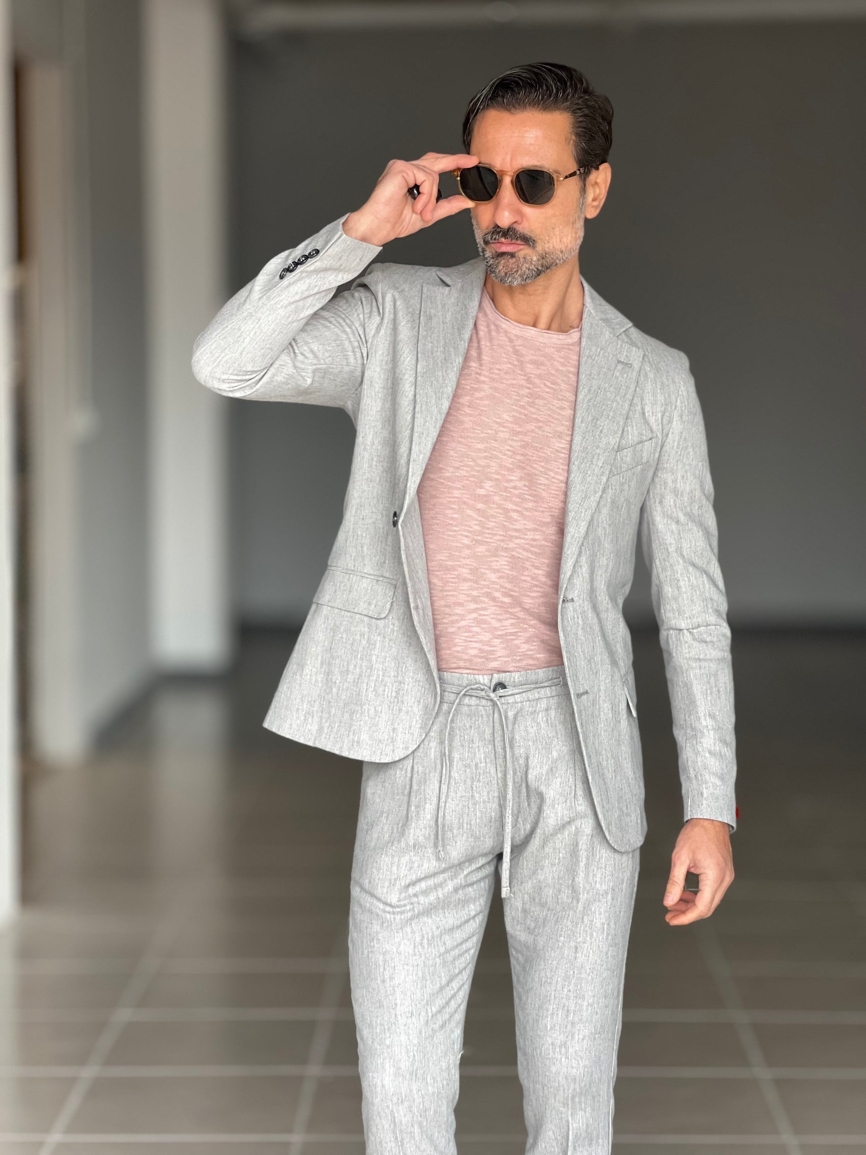 MAGLIA ROSA  FIAMMATA TAGLIO VIVO