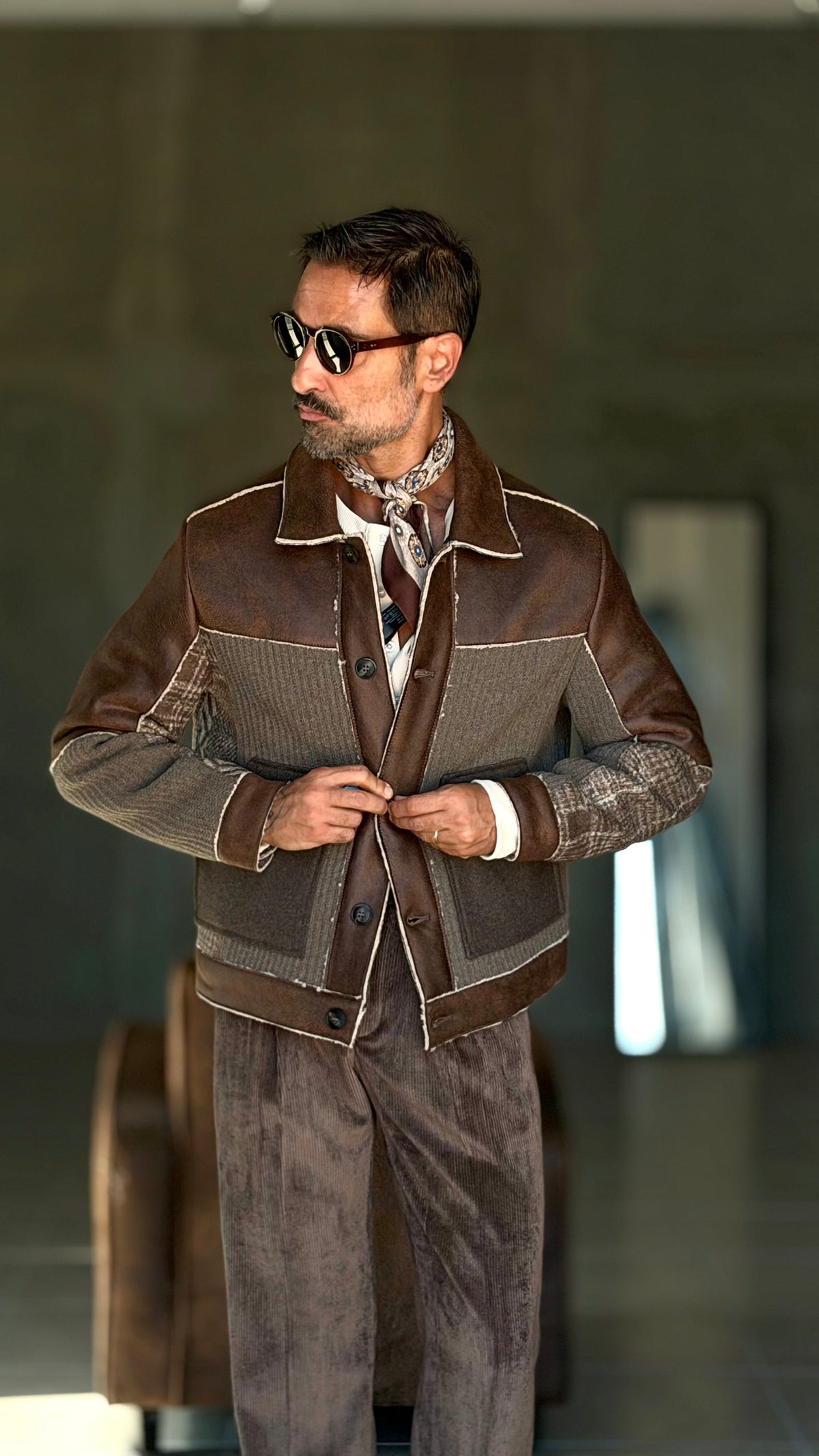 ECOMONTONE MORO XAGON PATCHWORK