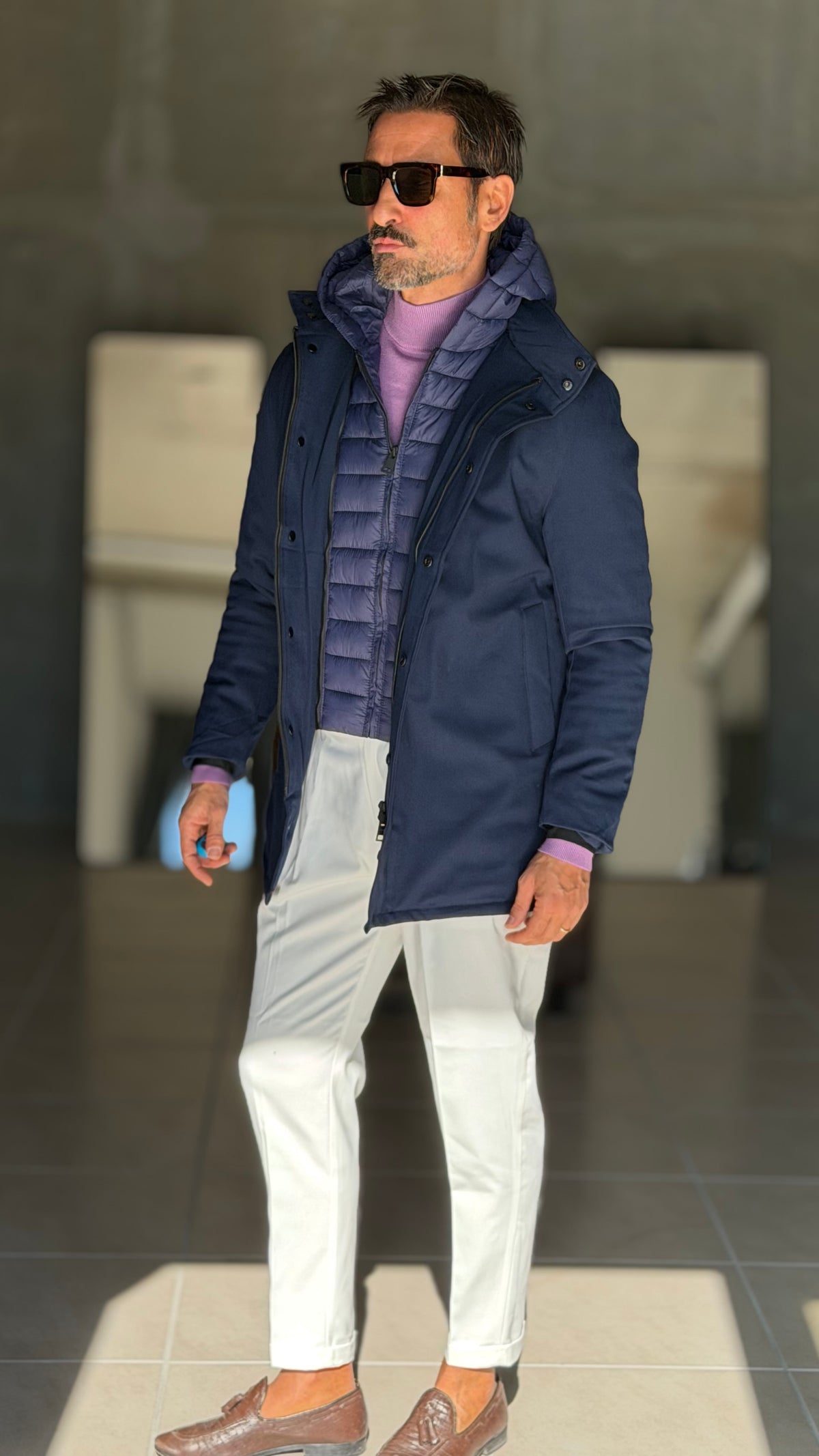 ECORENNA ECRU' BOMBER JACKET