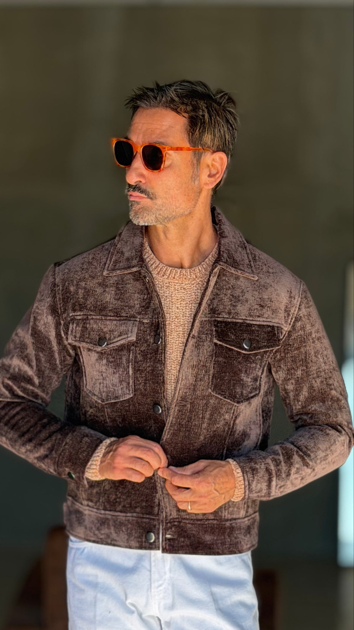 ECORENNA ECRU' BOMBER JACKET