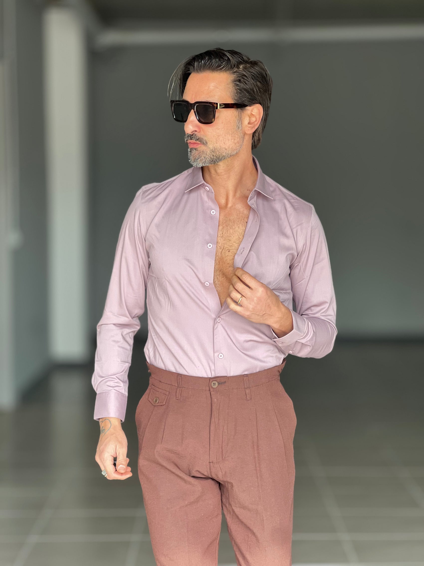 GIOSTRA VISCOSE SHIRT