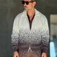 CARDIGAN  POLO PANNA MORO DEGRADE ORSETTO