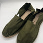 DOUBLE BUCKLE BLACK SUEDE LOAFERS