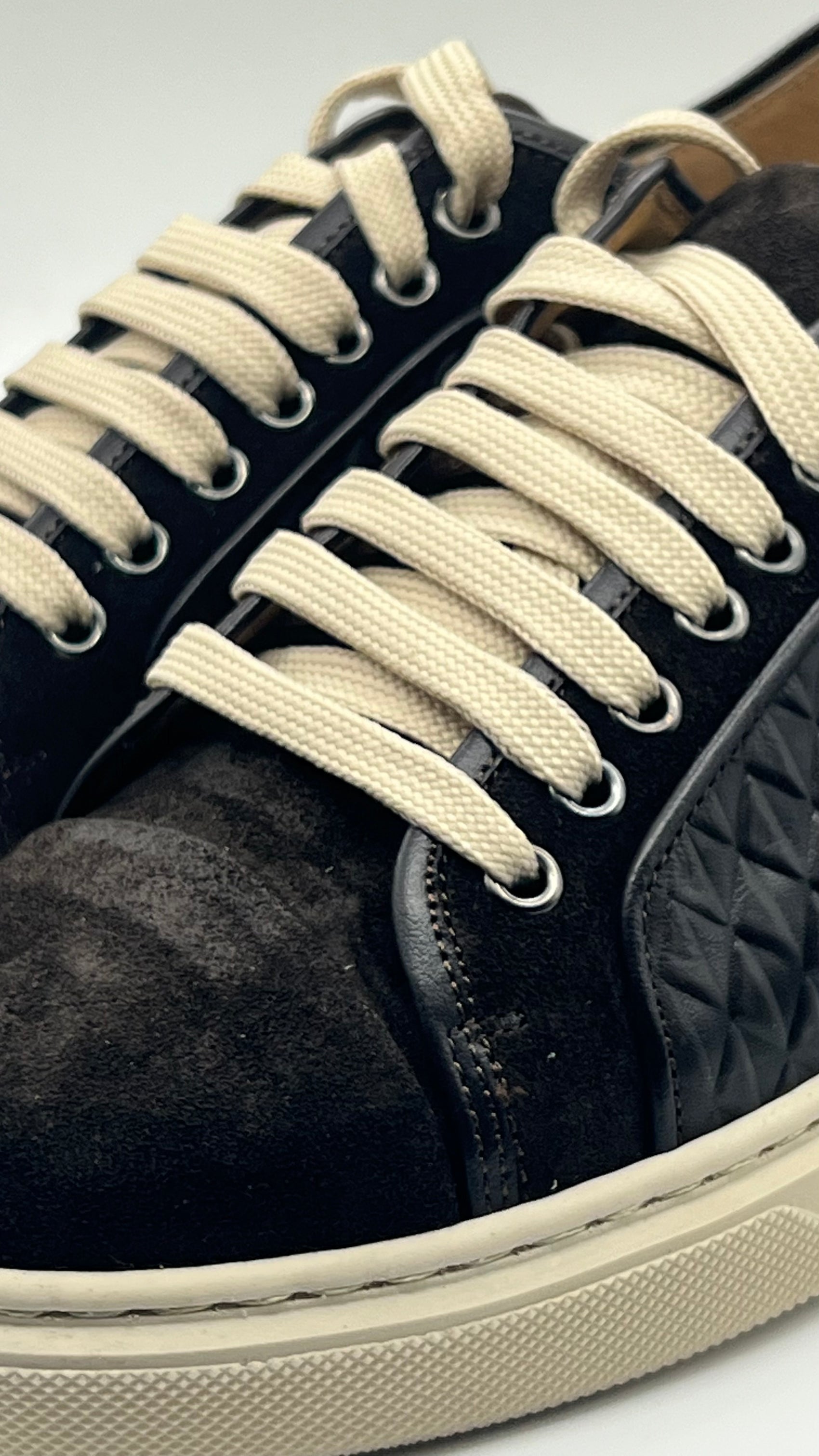 SNEAKER MORO PELLE E CAMOSCIO