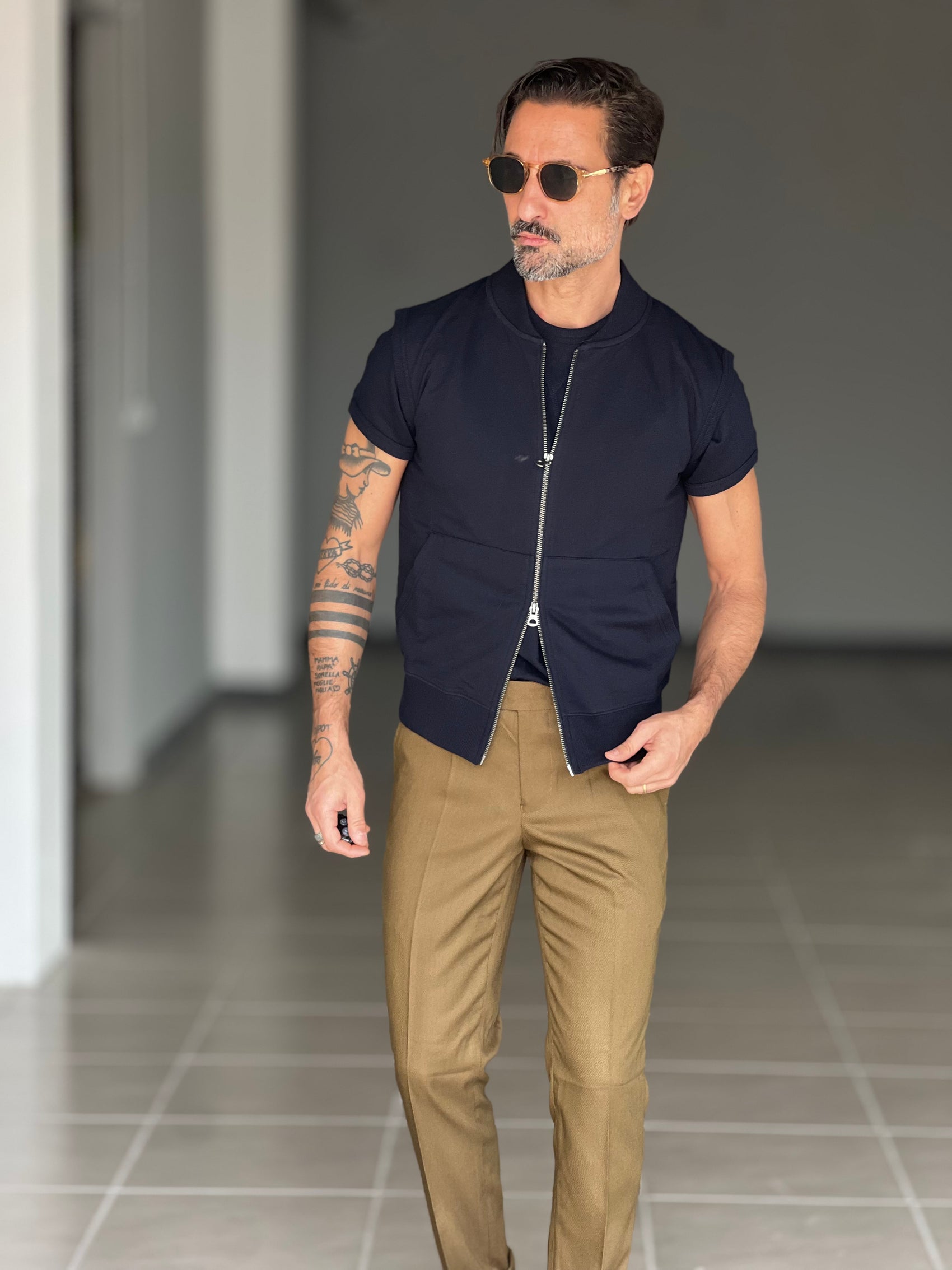 ECORENNA ECRU' BOMBER JACKET