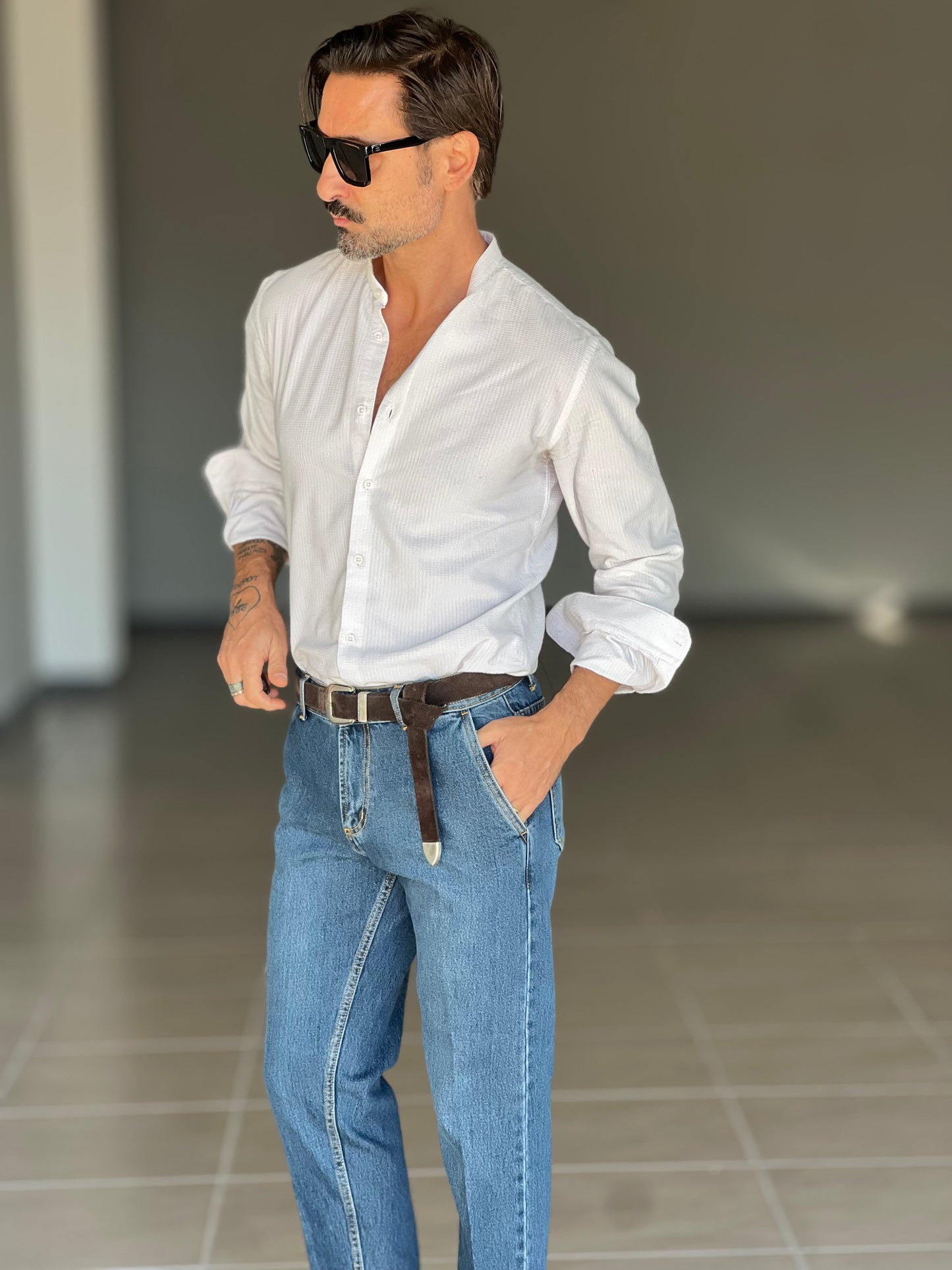 JEANS LAVAGGIO UNO  TASCA AMERICA