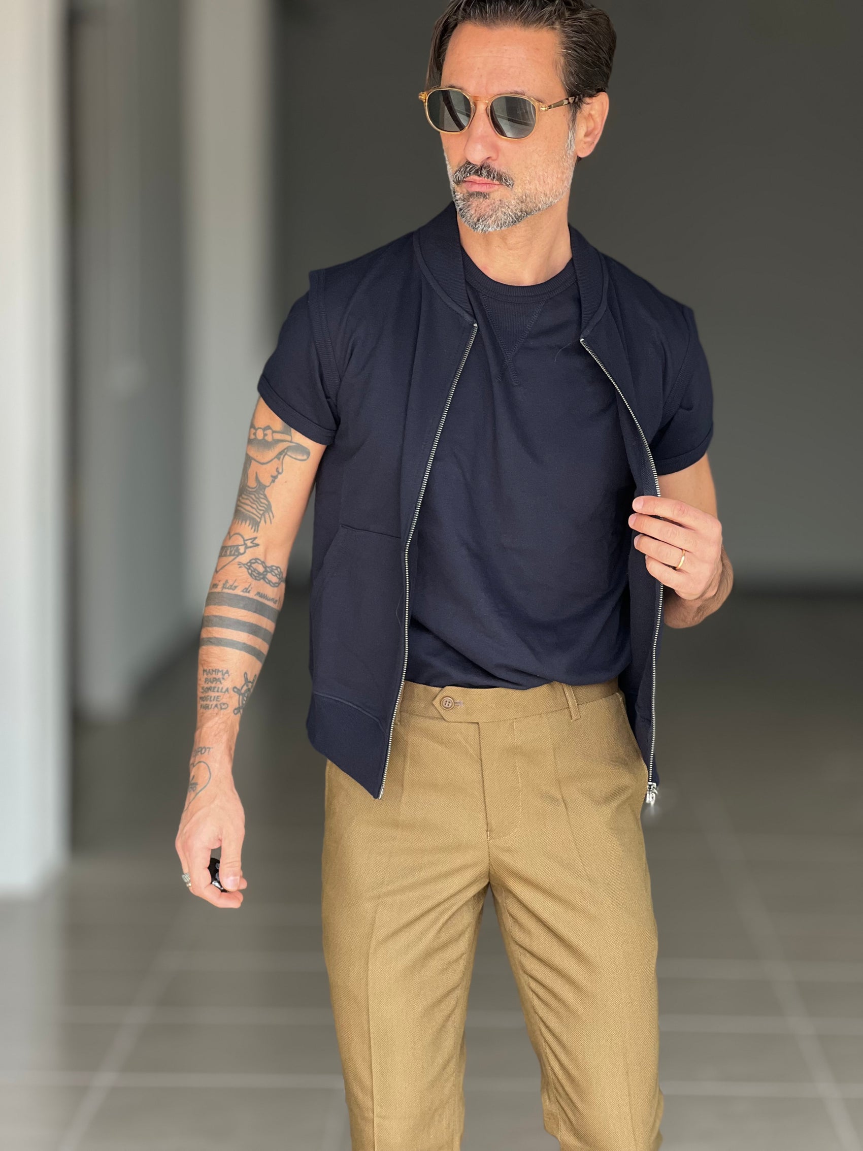 ECORENNA ECRU' BOMBER JACKET