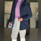 ECORENNA ECRU' BOMBER JACKET