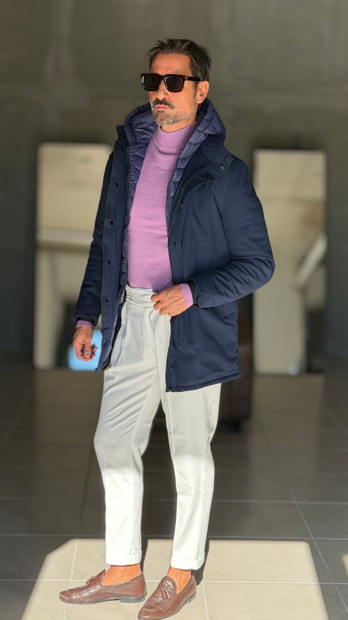 ECORENNA ECRU' BOMBER JACKET