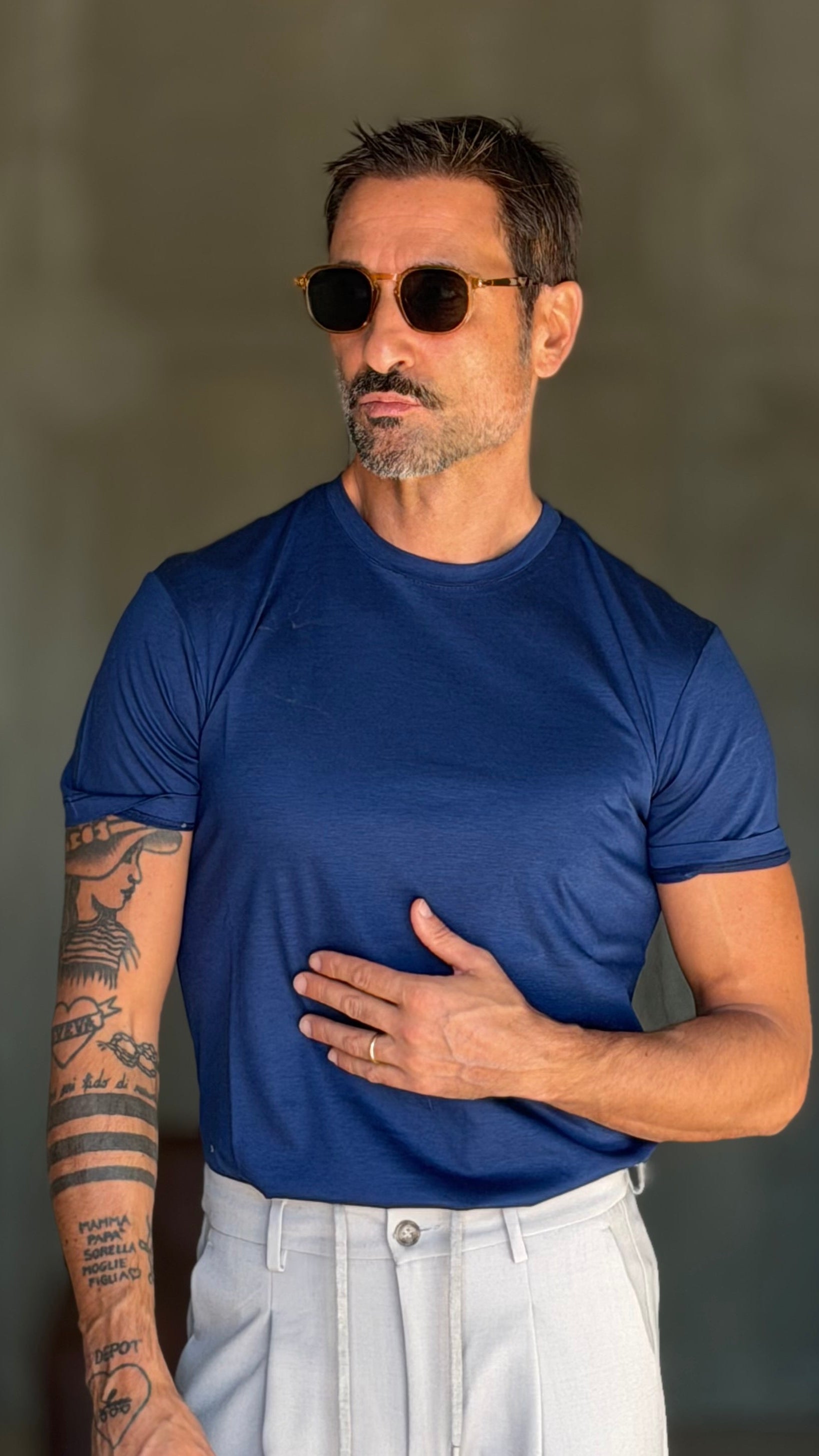NEW T SHIRT AVION  EFFETTO FILO DI SCOZIA