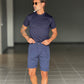 BERMUDA BLU  PINCES COTONE 553