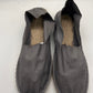 DOUBLE BUCKLE BLACK SUEDE LOAFERS