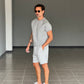 BERMUDA GRIGIO CHIARO  COMFORT FIT