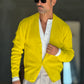 CARDIGAN GIALLO  MAGLIA INGLESE
