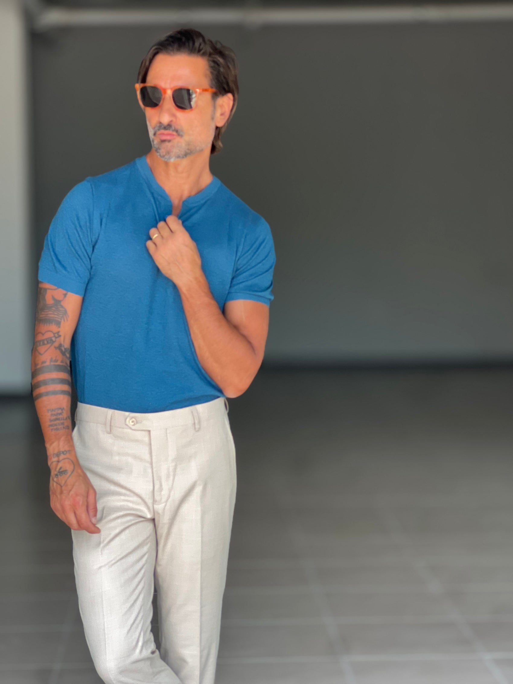 GIOSTRA VISCOSE SHIRT