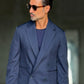 GIACCA DOPPIOPETTO BLU  CROP ALTATENSIONE 0100 (ABBINABILE AL PANTALONE BLU 0100)