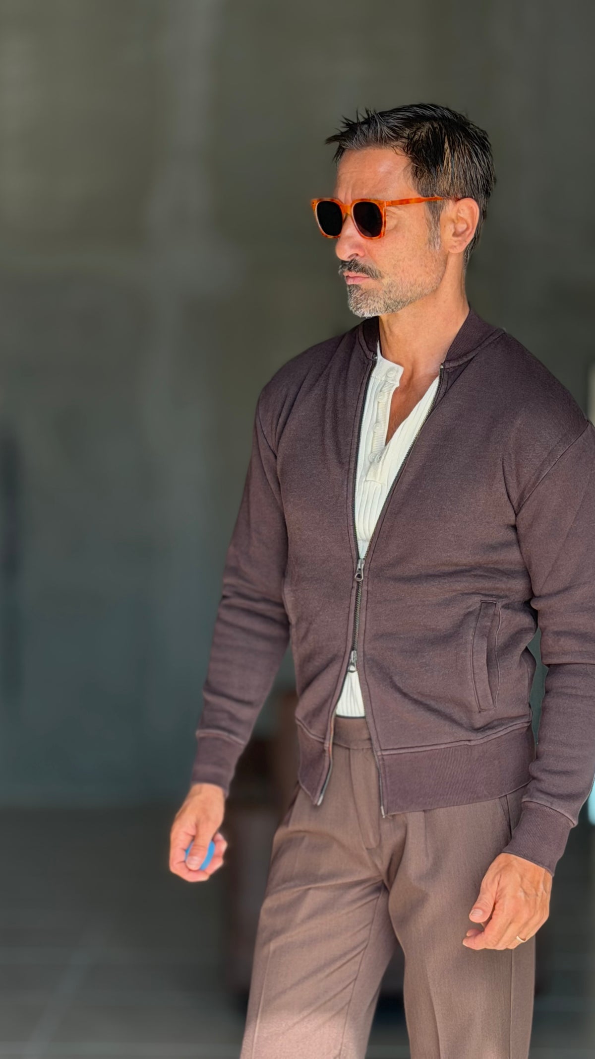 ECORENNA ECRU' BOMBER JACKET