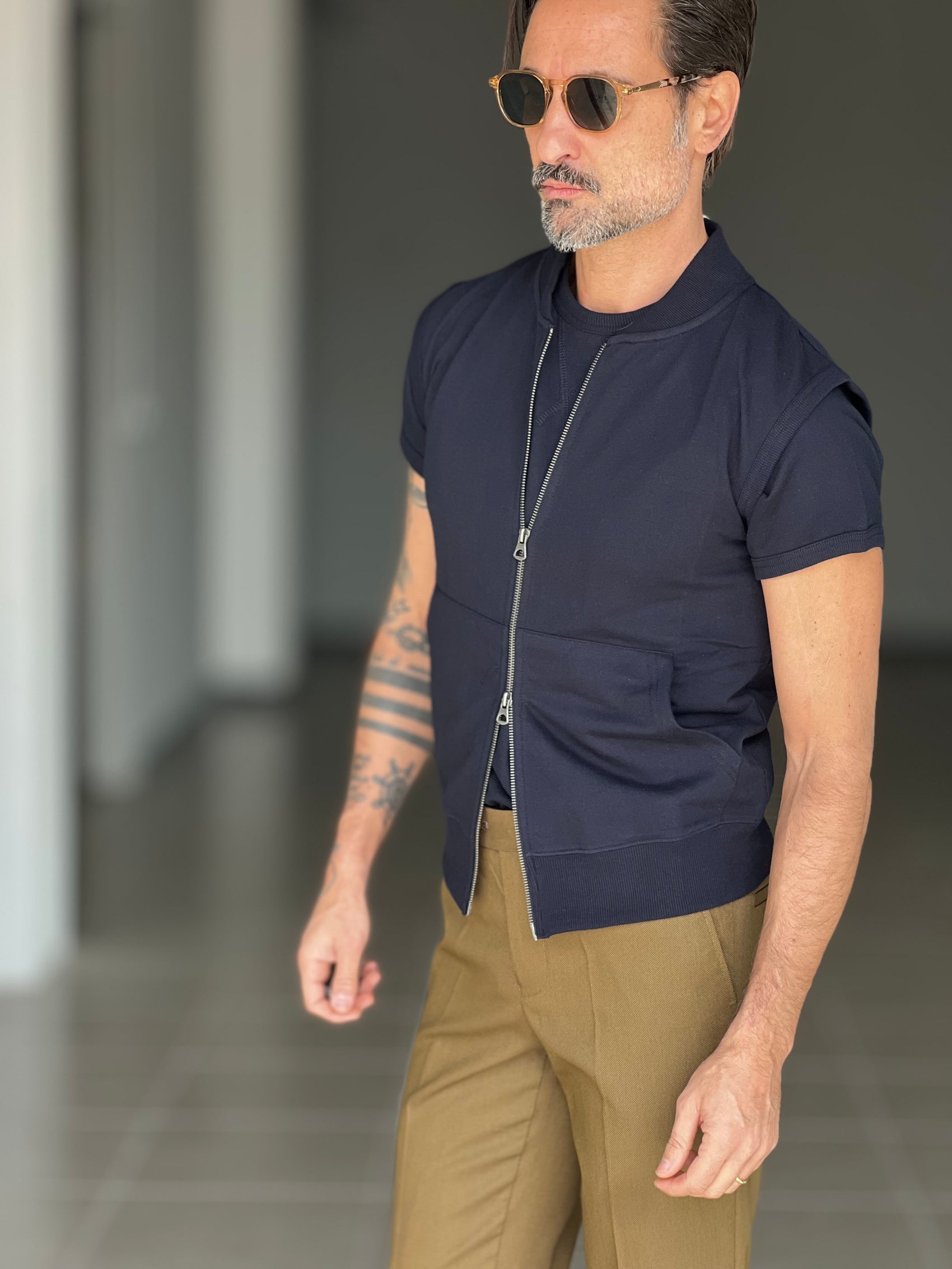 ECORENNA ECRU' BOMBER JACKET