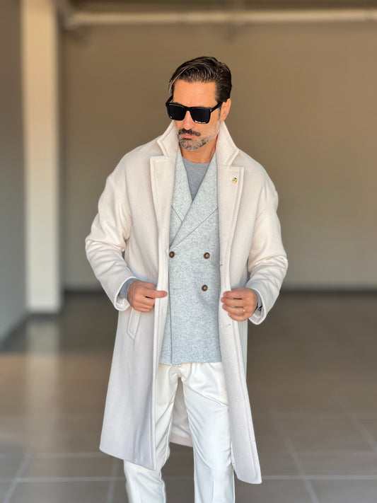 CAPPOTTO  PANNA OVER FIT