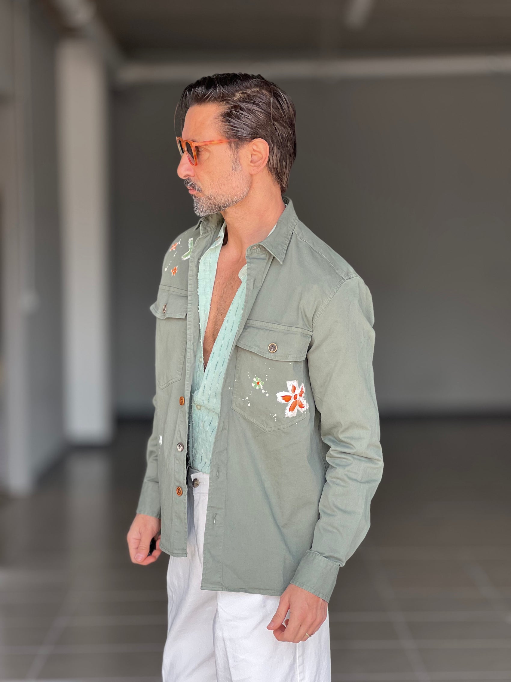 GIOSTRA VISCOSE SHIRT