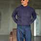 WHITE VISCOSE TROUSERS WITH REGULAR BOTTOM