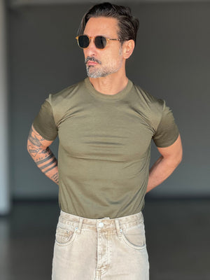 BOAT NECK T SHIRT