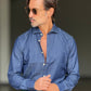 CAMICIA  DENIM LAVAGGIO SCURO. 00200