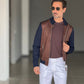 ECORENNA ECRU' BOMBER JACKET