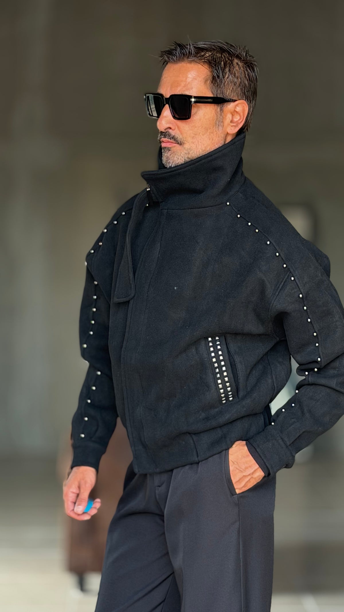 ECORENNA ECRU' BOMBER JACKET