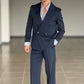 ABITO BLU  DOPPIOPETTO OVER VFIT