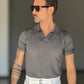POLO XAGON GRIGIA  DELAVE' COTONE
