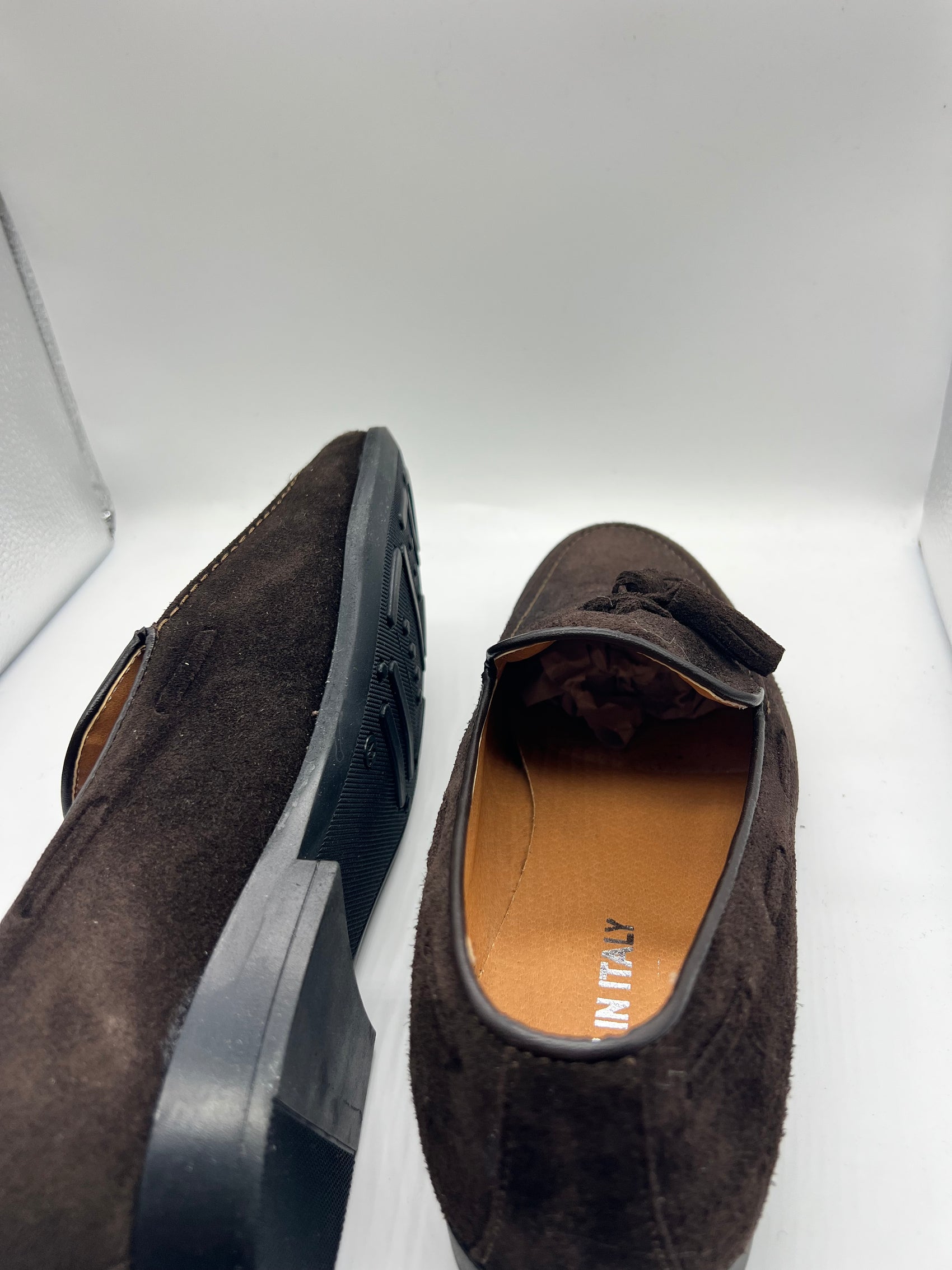 *MOCASSINO COLOR MORO CAMOSCIO CAMPANELLA