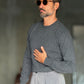 WHITE VISCOSE TROUSERS WITH REGULAR BOTTOM