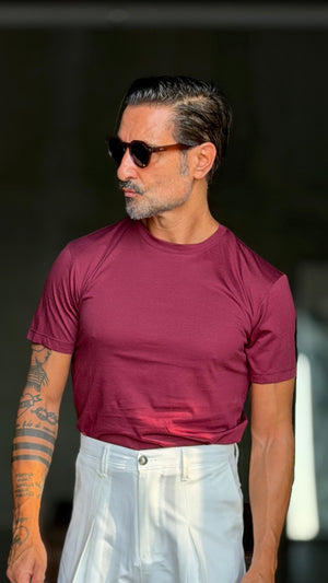 * T SHIRT PRUFGNA  FILO DI SCOZIA