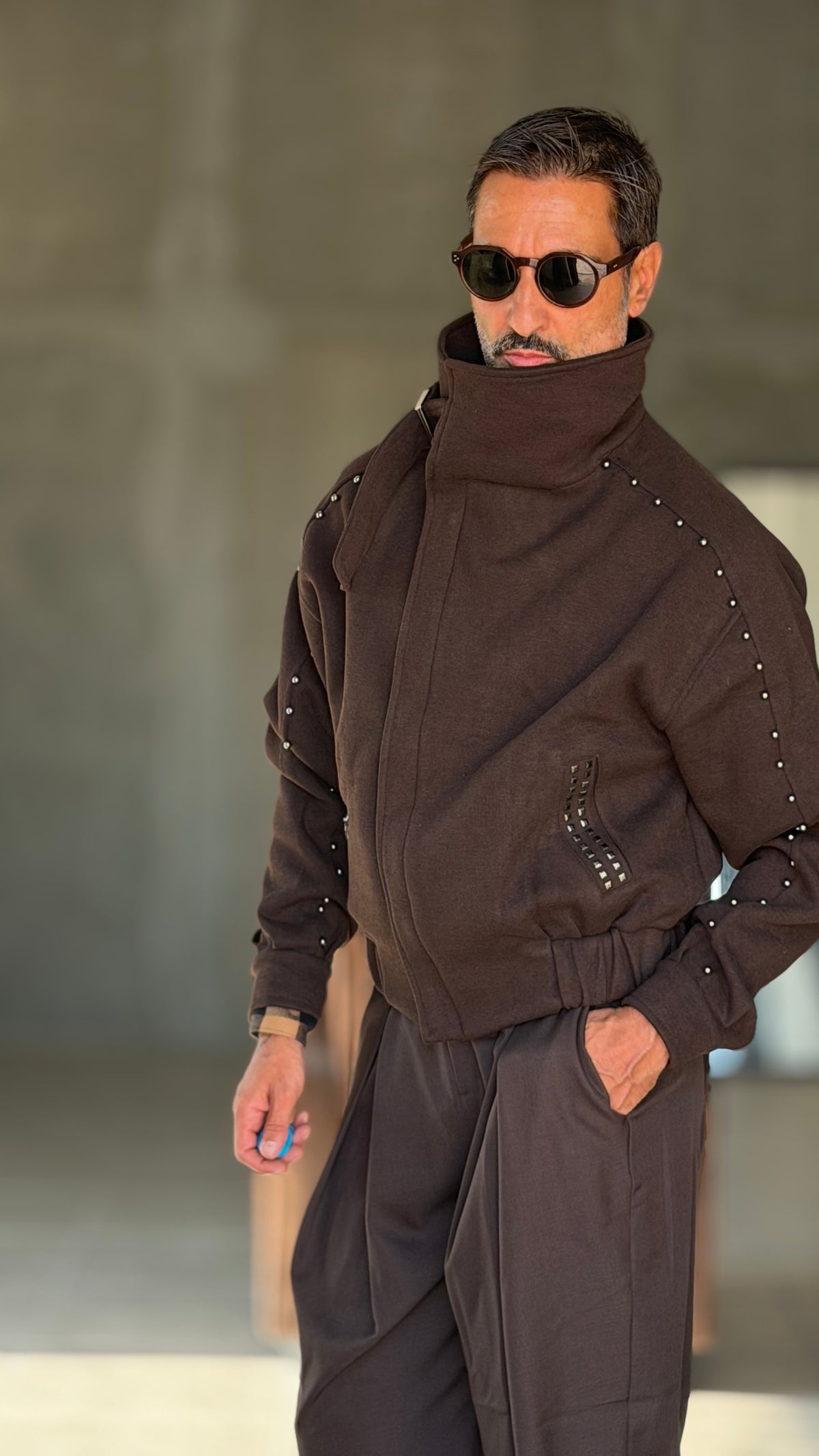 ECORENNA ECRU' BOMBER JACKET
