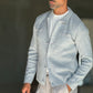 CARDIGAN  POLO GRIGIO    BOTTONE COPERTO