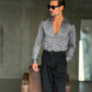 CAMICIA PIOMBO MAGLINA IN JERSEY