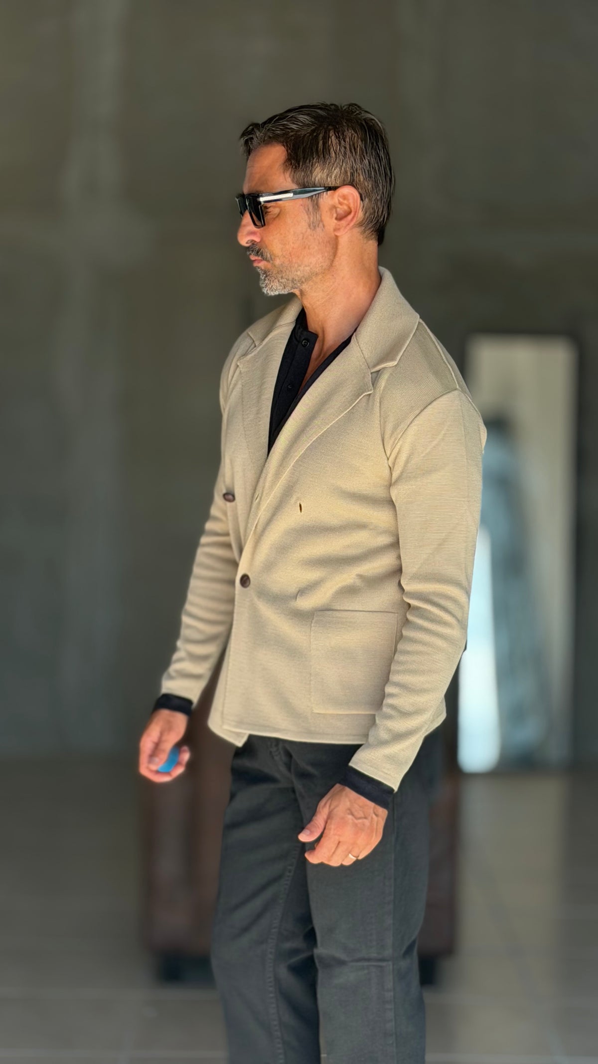 CARDIGAN CORDA DOPPIOPETTO