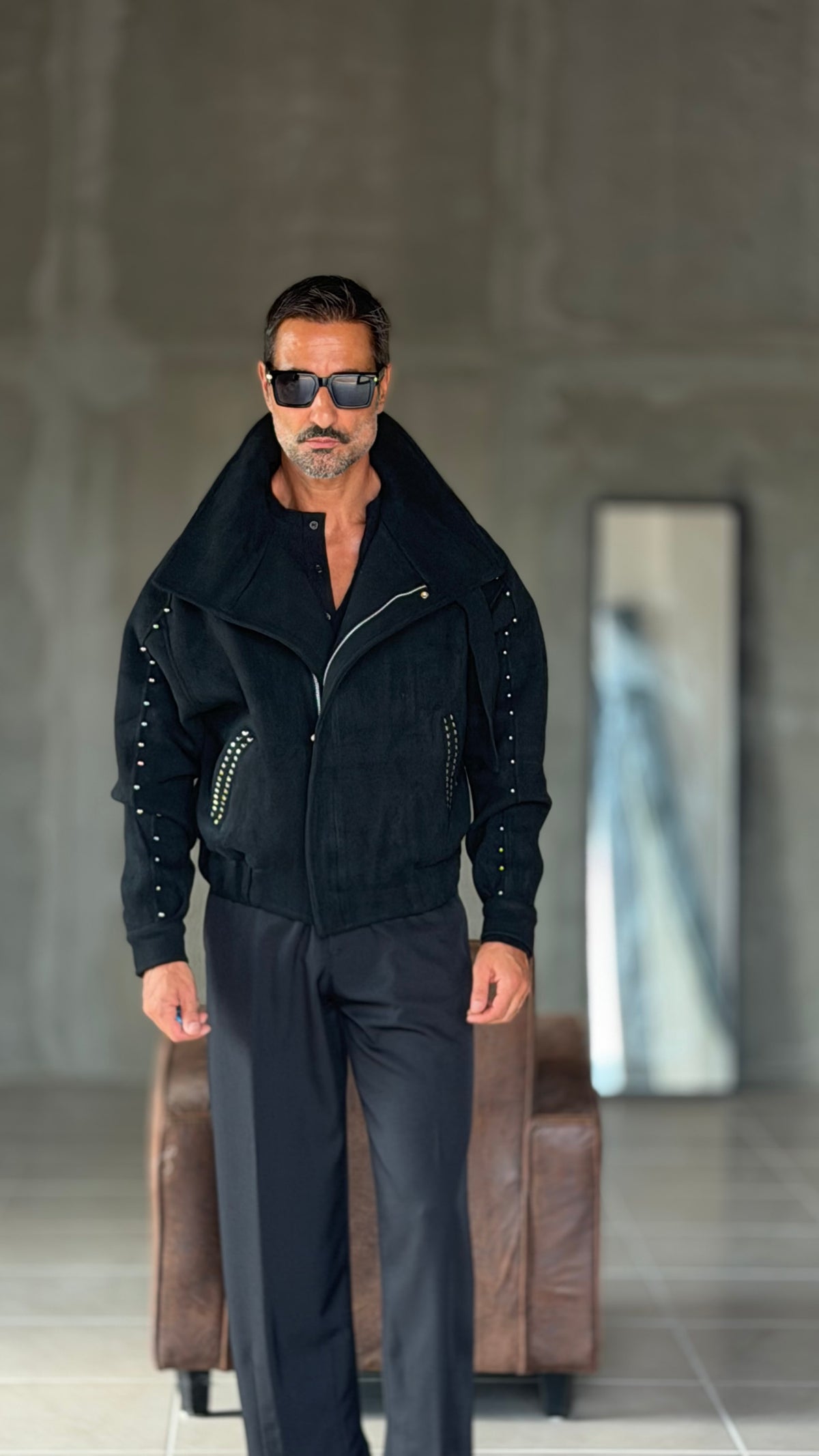 ECORENNA ECRU' BOMBER JACKET