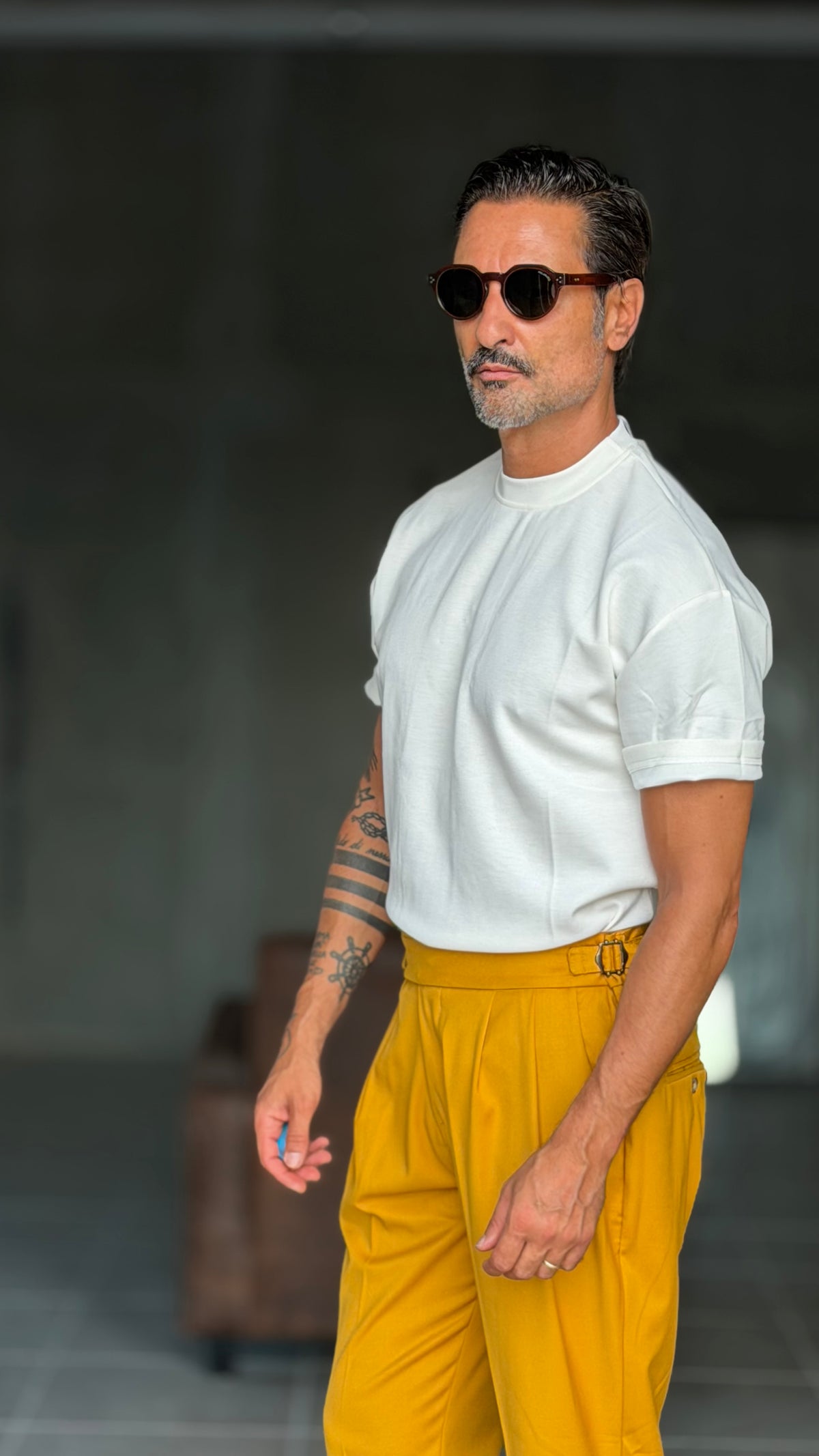 T SHIRT BIANCA  OVER FIT