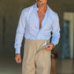 PANTALONE BEIGE  PAUL MIRANDA FUSTAGNO PINCES FASCIONE ALTO