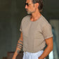 BOAT NECK T SHIRT