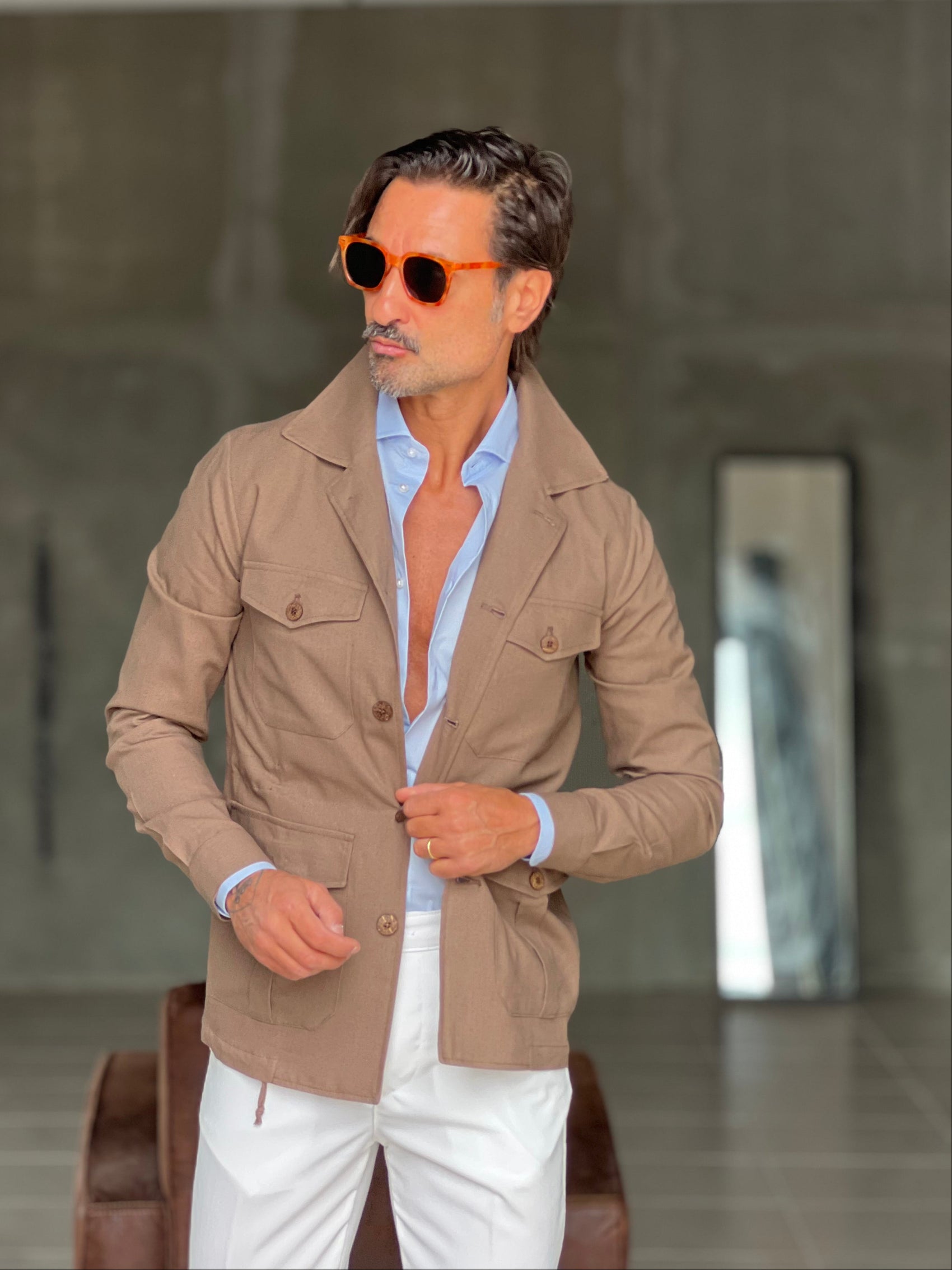 GIOSTRA VISCOSE SHIRT